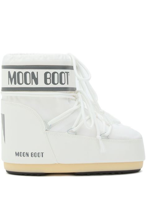 stivali icon low donna neri bianchi MOON BOOT | 80D1409340A009